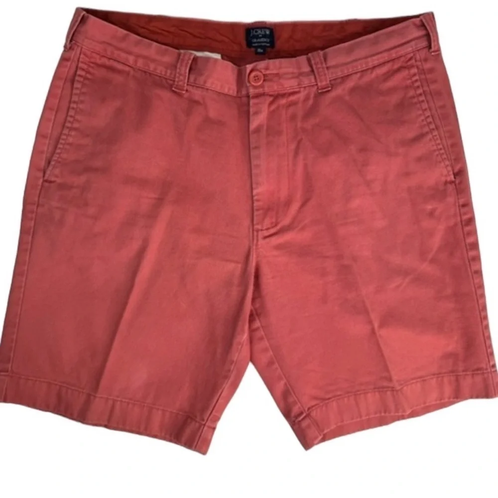 J Crew Gramercy Men’s 9” Shorts Washed Cotton Chinos
